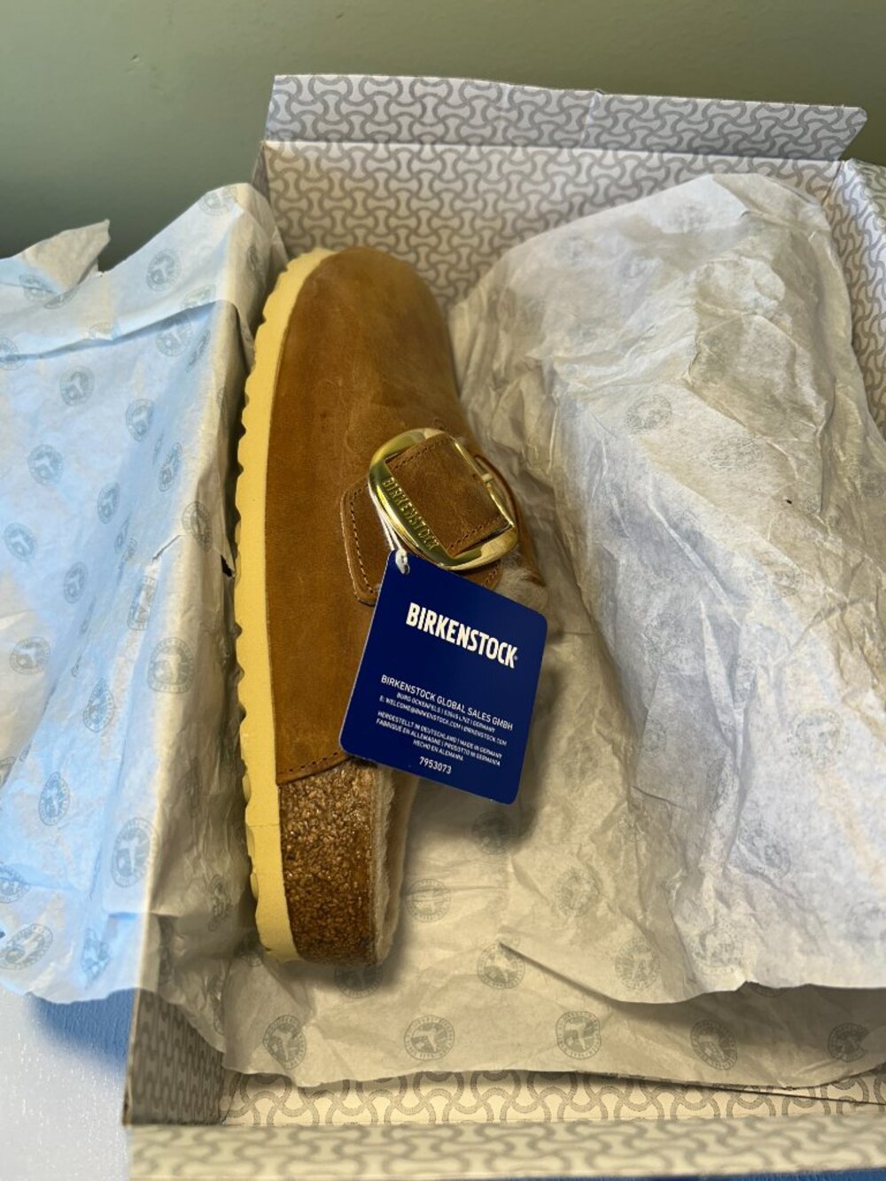 Birkenstock Boston Big Buckle Shearling Clogs - Picture 15 of 16